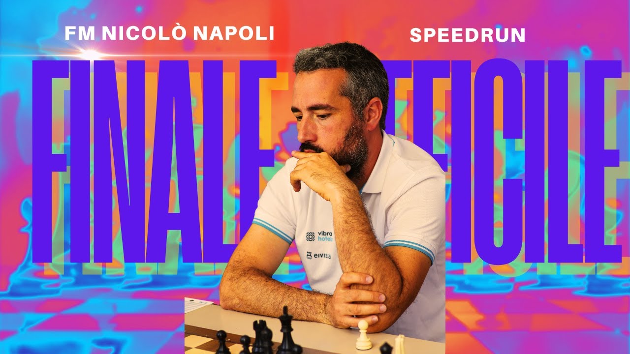 Finale tecnico nella Francese… e si complica tutto | SpeedRun Scacchi