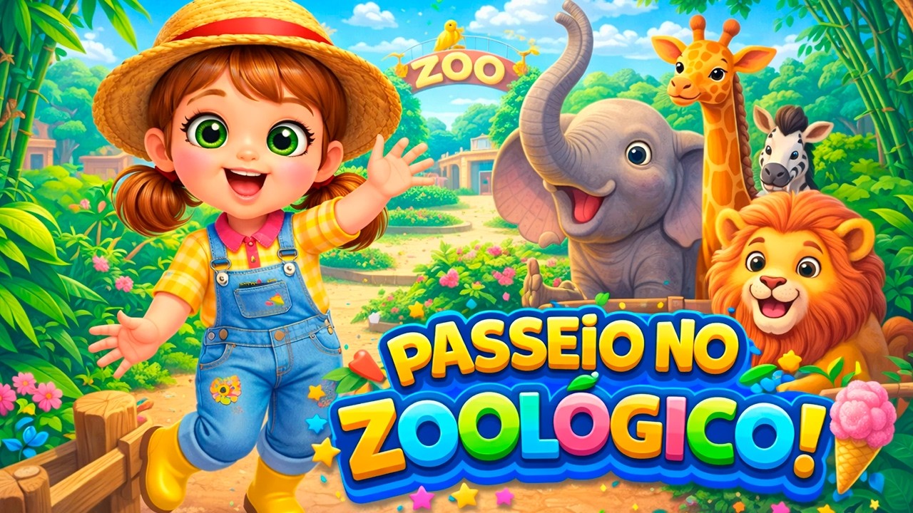 Passeio no Zoológico - Lalalé Kids