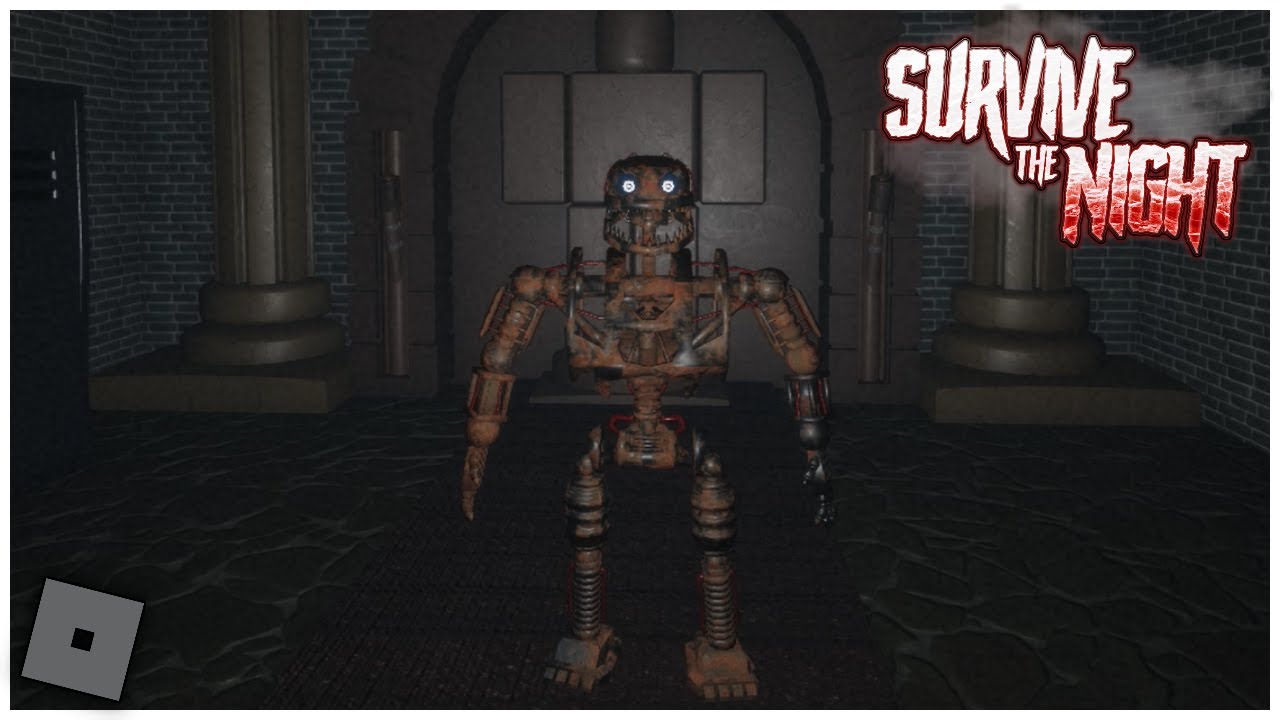 Roblox Survive The Night - [Updated] Animatronic Skeleton (Slasher Showcase)