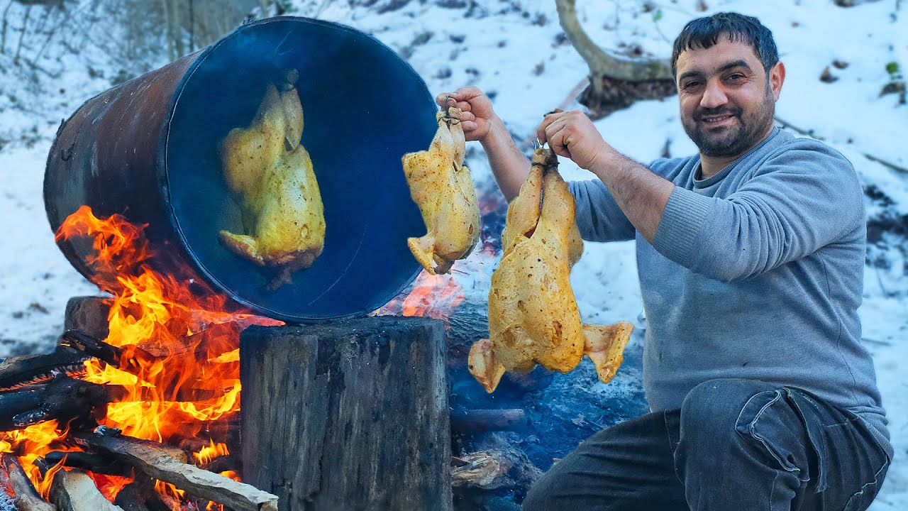 Living with Thousands of Animals! 🐂🐑 Real NOMADIC VILLAGE LIFE & Outdoor Cooking Feast 🏜️🔥
