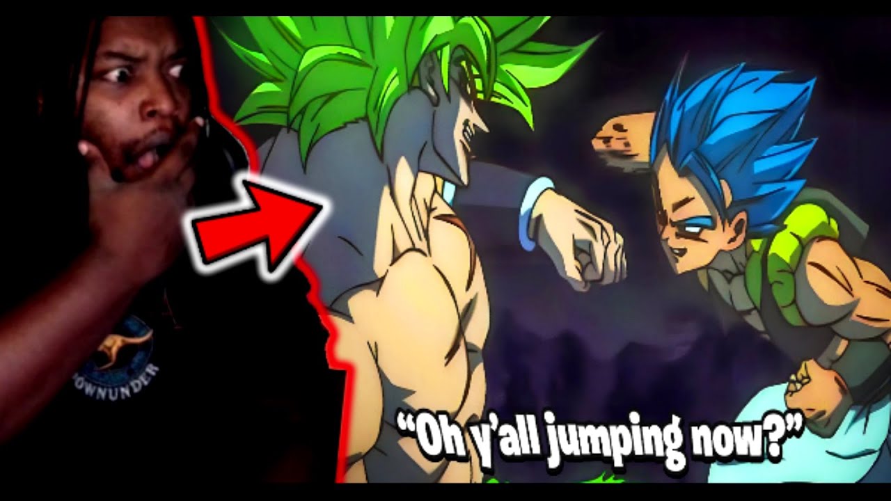 When GOGETA spawned in to beat the CTE out of BROLY [Super & Blank] DB Reaction
