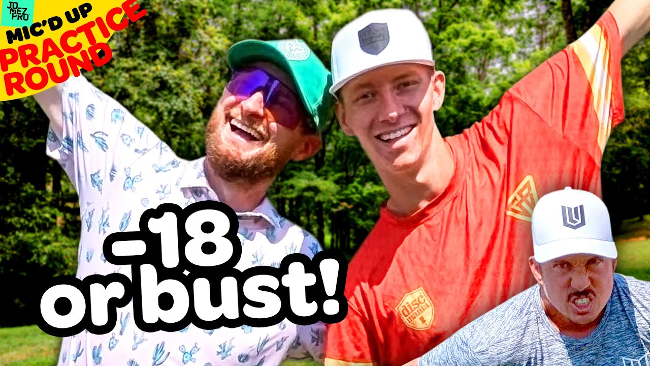 Playing Triples at Idlewild with the Champ! | 2025 LWS Open at Idlewild | Practice Round Part 1