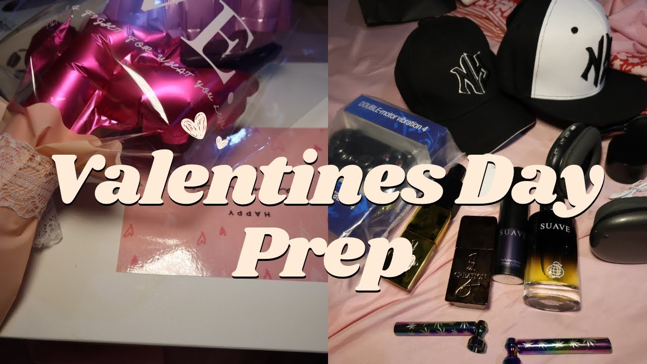 Valentine’s Day prep | yapping + gift packing + matcha + what I eat + gift exchange 