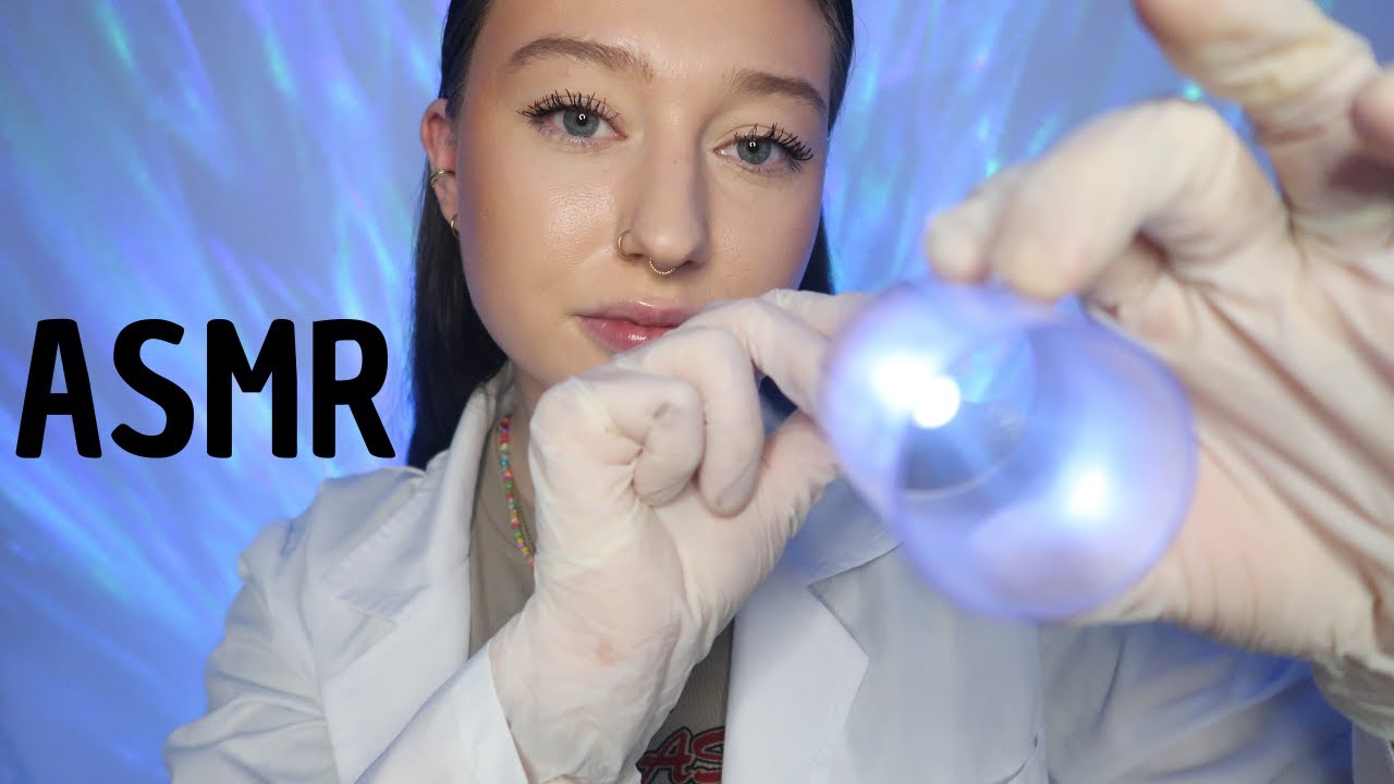 ASMR FRANCAIS - ( Roleplay Médical )  TEST D'ALLERGIE sur ton visage