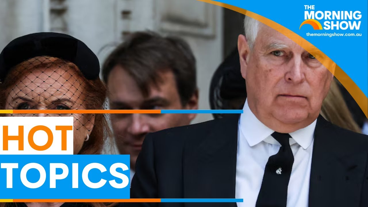 Epstein files reveal Sarah Ferguson emails and secret son | The Morning Show