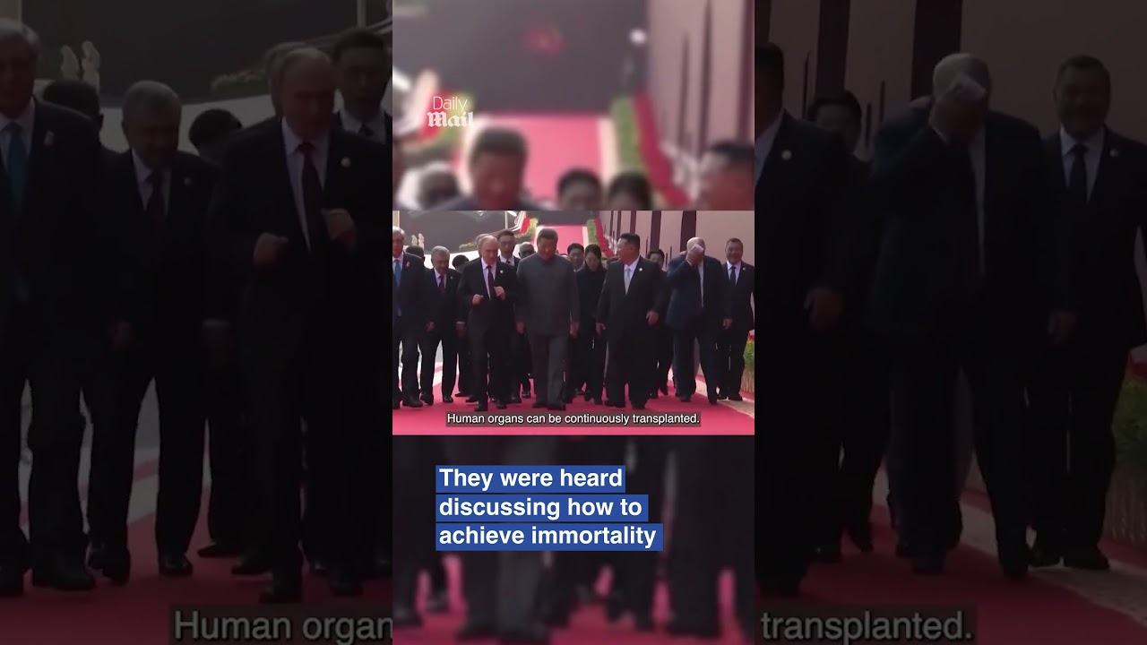 Putin, Xi Jinping, and Kim Jong Un caught on hot mic