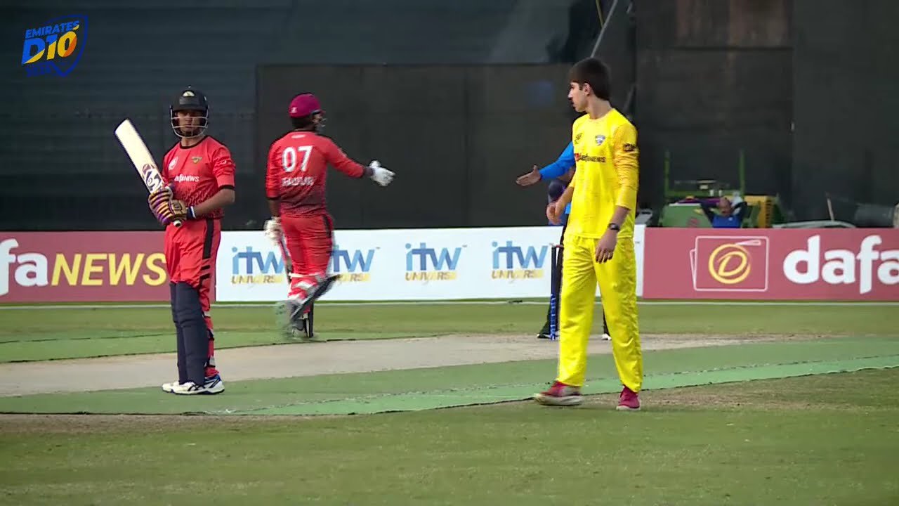 Emirates D10 Series 2026 - Fujairah vs Abu Dhabi - Match 10 - Sharjah Cricket Stadium