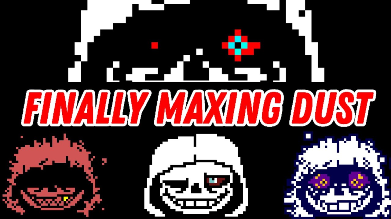 Maxing out Dust Sans in Undertale Last Corridor!