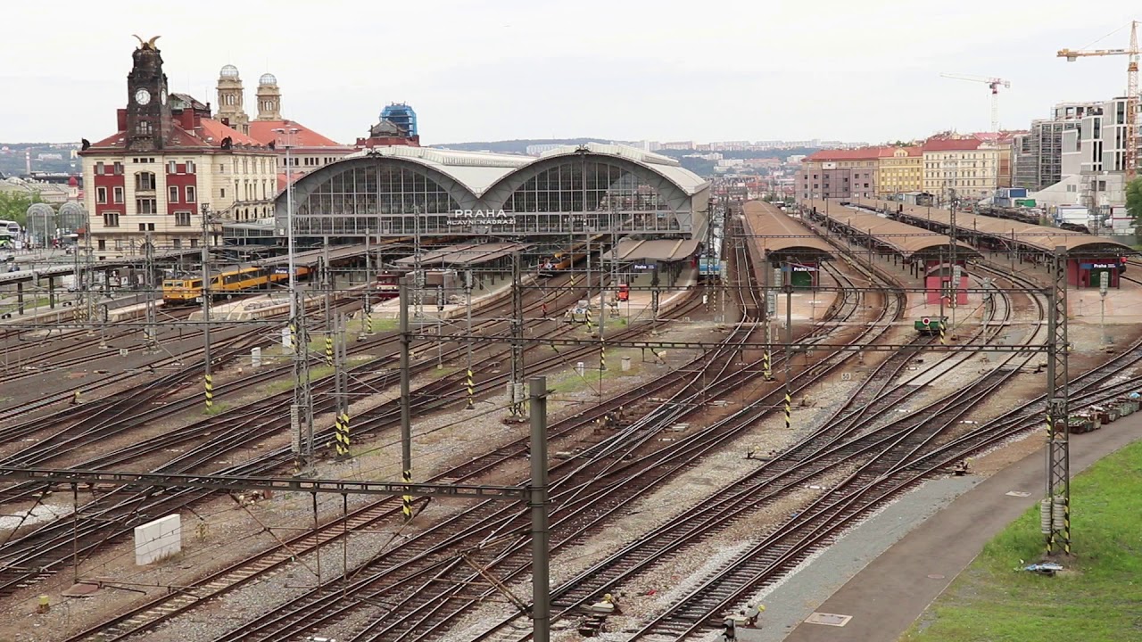 Praha Hlavni Nadrazi / Prag Tren İstasyonu Timelapse