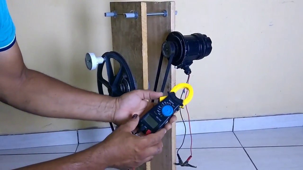 GERADOR DE ENERGIA COM MULTIPLICADOR DE ROTAÇÃO PARTE 2