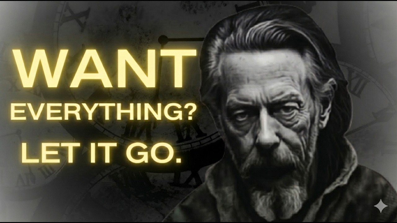 Why the Best Way to Control Is to Let Go - Alan Watts