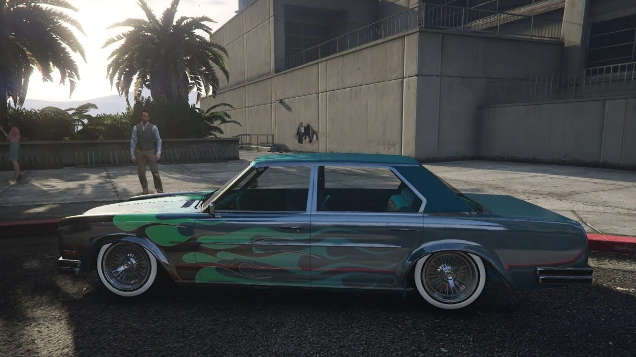 Glendale Lowrider Paintjob | GTA Online