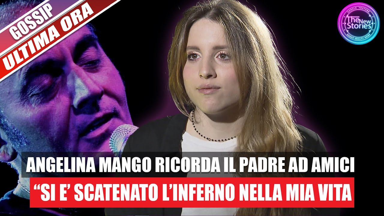 Angelina Mango parla della morte di suo padre ad Amici: 