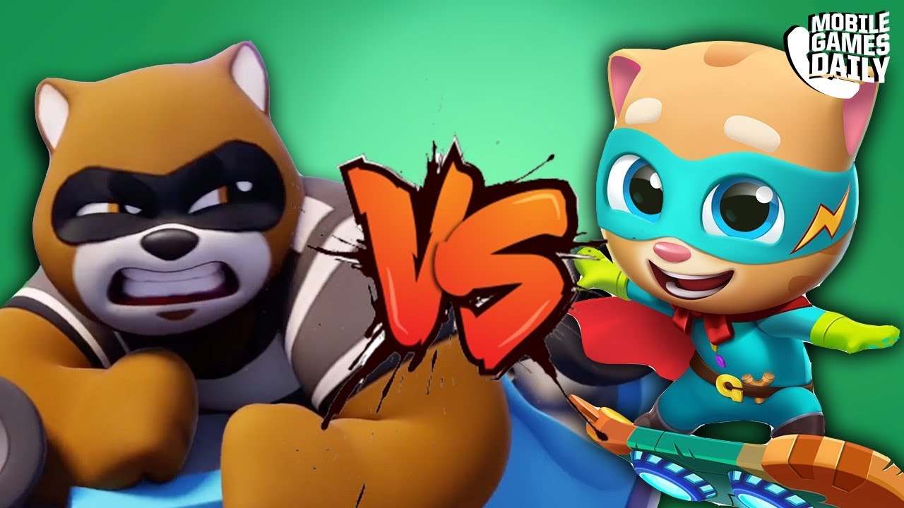 Who Will Win? Ginger VS Raccoon Boss - Hero Dash Gameplay