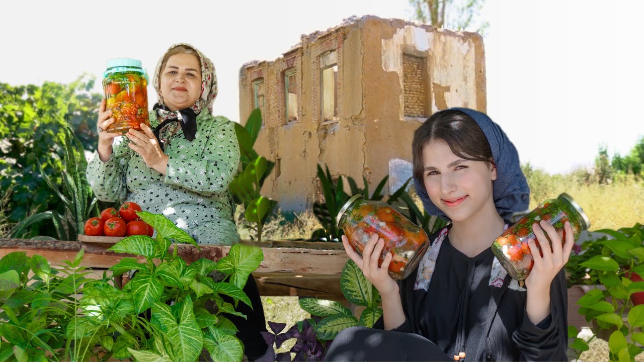 No Machines? Village Pickles the Old-Fashioned Way!