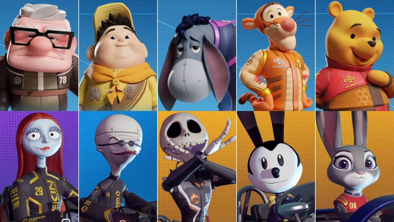 Disney Speedstorm (PC) // Online Races - Season 17 Zootopia (Carl Fredricksen - Judy Hopps)