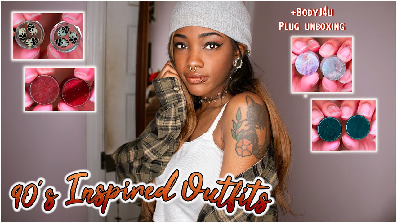 BodyJ4You Plug Haul! | 90's INSPIRED Grunge Outfits LookBook