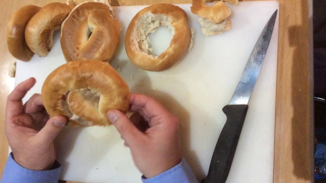 Why can't I cut a bagel in half? A bread-based exploration of topology