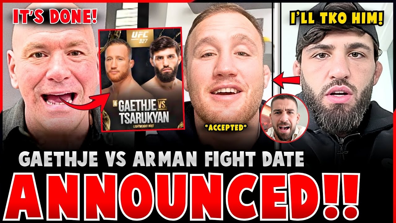 Justin Gaethje vs Arman Tsarukyan for INTERIM TITLE ANNOUNCED! | Ilia's Phone Call with Khabib!