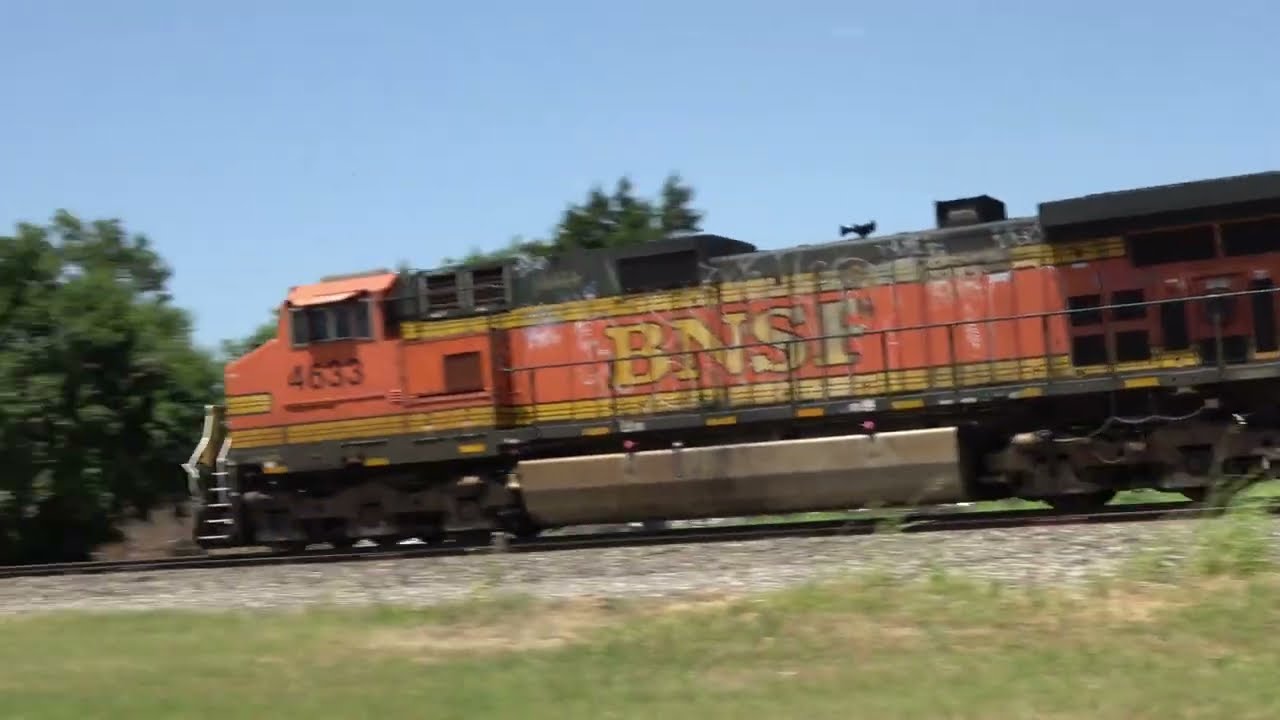 BRT2 &ndash; Day 2 &ndash; 10 Perry OK Train Action 1 &ndash; SB Grain