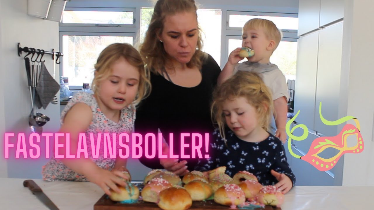 Sjov med Karla og Viki - Hjemmelavet fastelavnsboller
