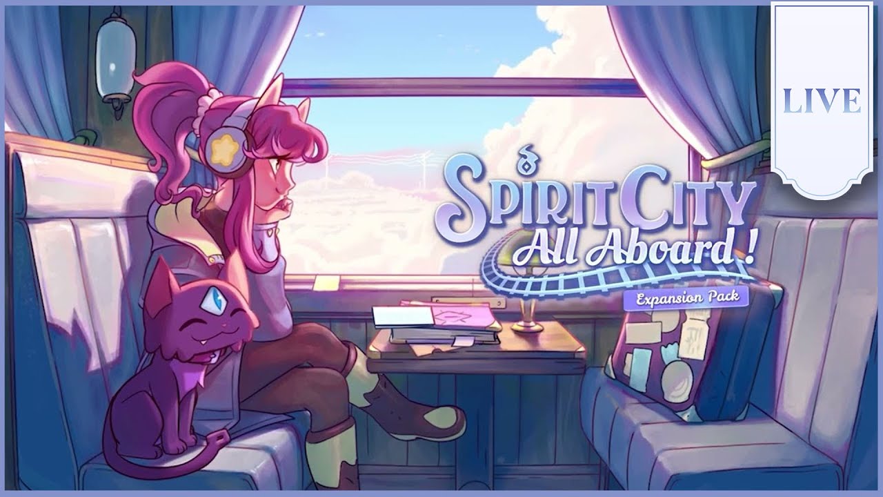Finally Trying the Train DLC! [SPIRIT CITY: LOFI SESSION]