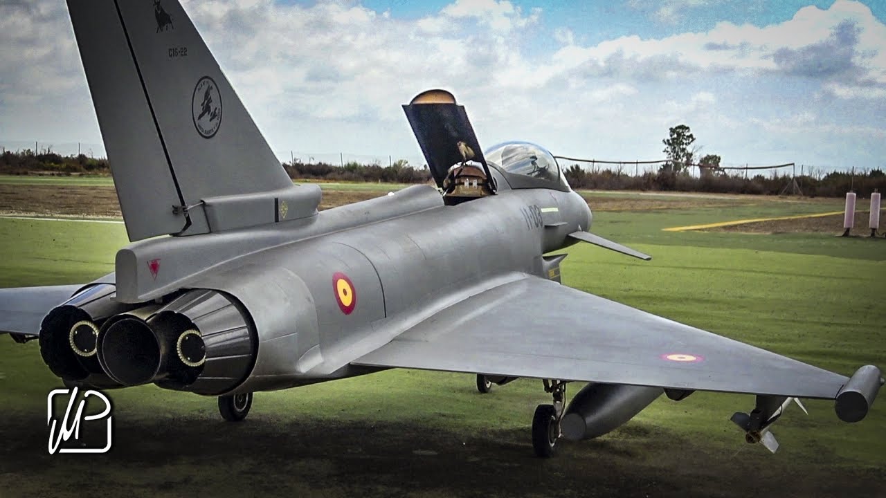 RC EUROFIGHTER JET - Flown really well!