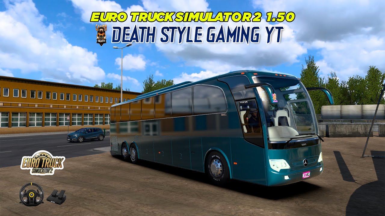 Euro Truck Simulator 2 | New Premium Mercedes Benz Travego 17SHD Bus | ANT GW180 | ETS2LIVE