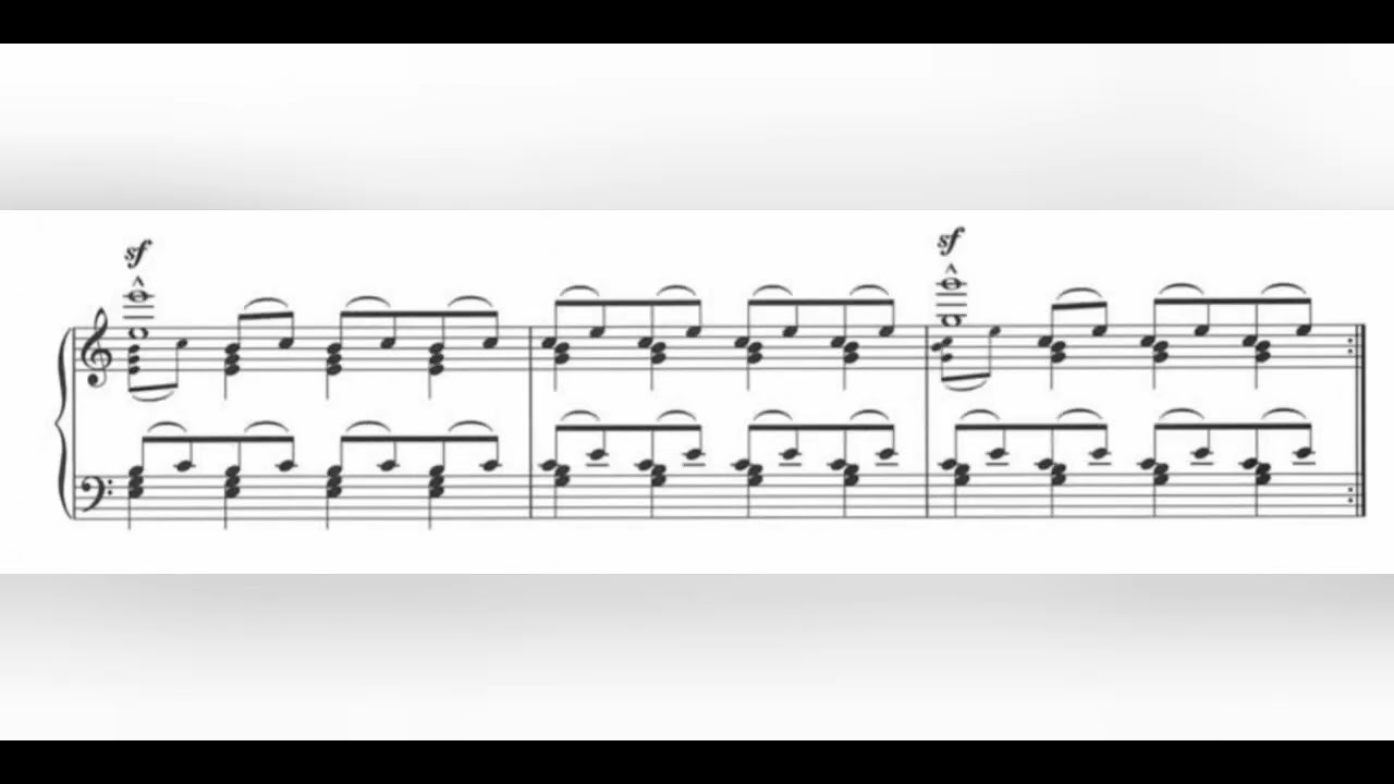 P. Glass Etude no. 2 SCORE