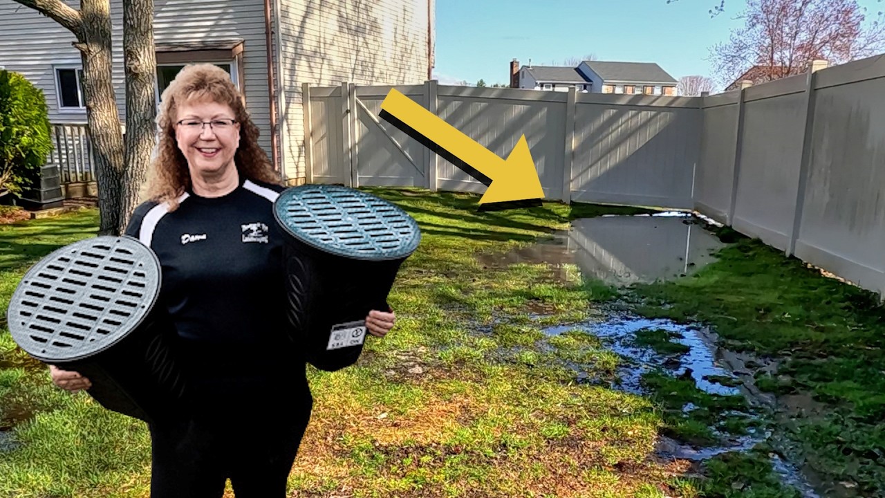 Backyard Flooding Fixed (U.S. Yard Drain with Catch Basins & Leach Field)