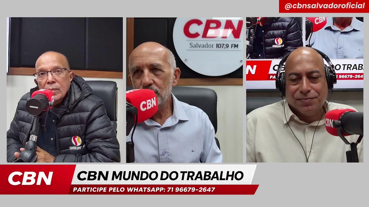 CBN MUNDO DO TRABALHO – 15H AO VIVO | 26/02/2026 | Participe pelo WhatsApp (71) 98679-2647