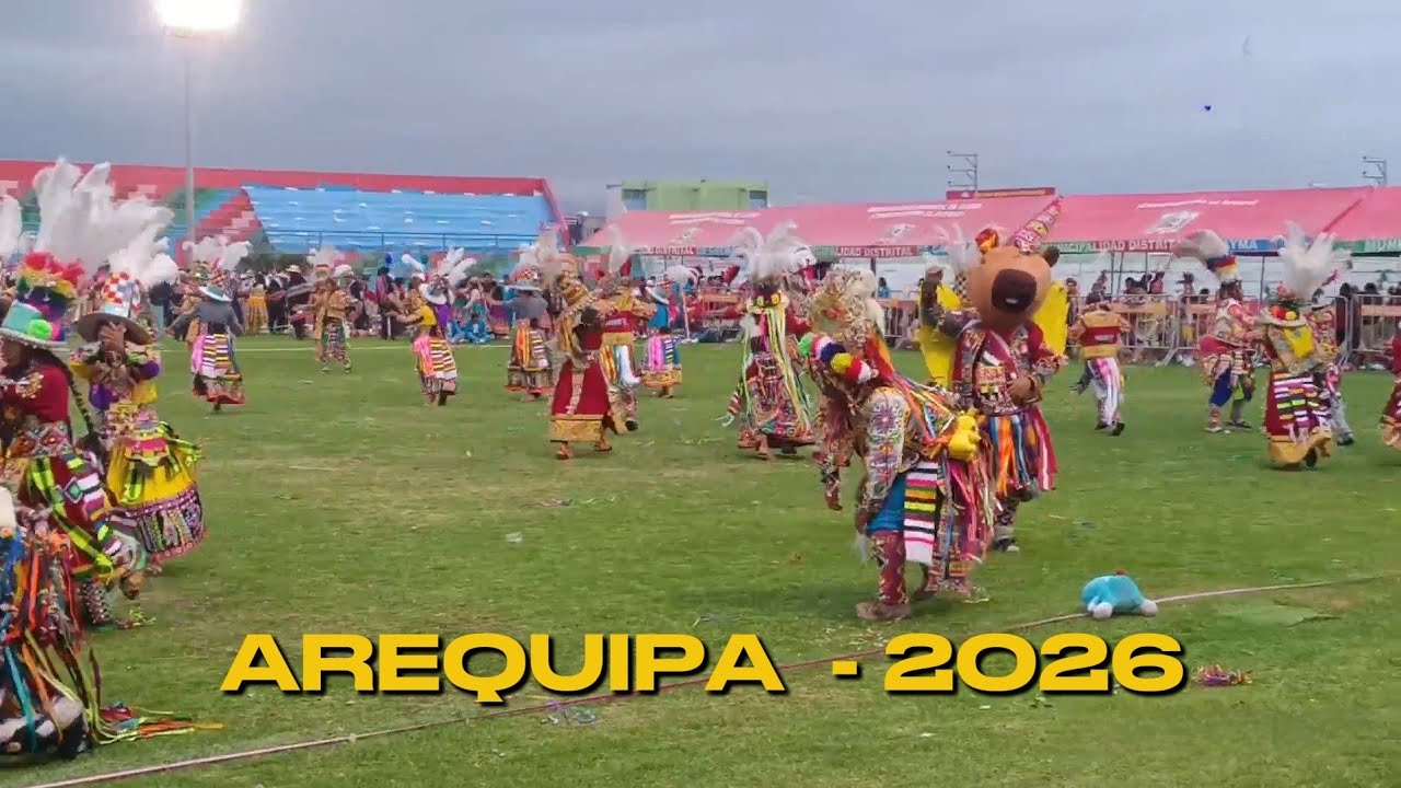 APUCLLAY 2026 CAYMA - AREQUIPA  BANDA HURACAN DE AREQUIPA  