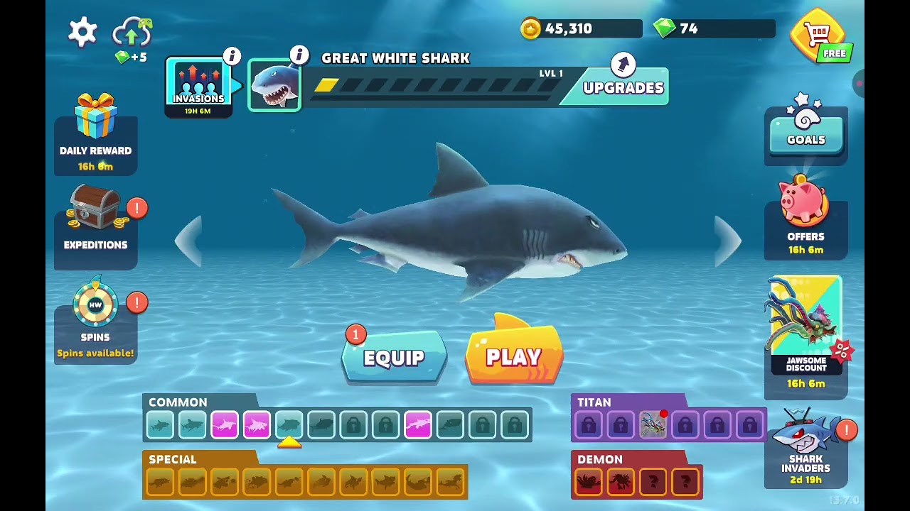 Hungry shark 