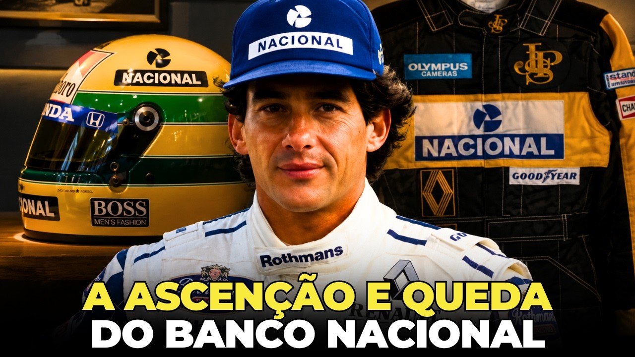 O QUE ACONTECEU COM O PATROCINADOR DE SENNA? - A HISTÓRIA DO BANCO NACIONAL
