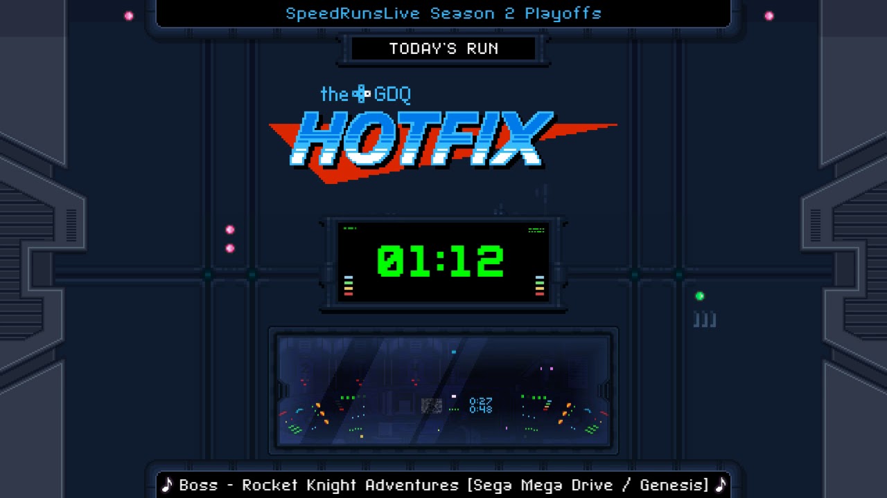 GDQ Hotfix Presents: SpeedRunsLive Season 2 Finals