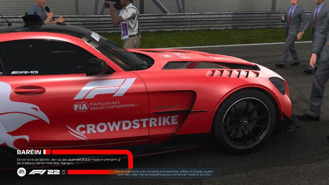 F1 22 Bahrein gameplay sin comentario - Mundial de pilotos