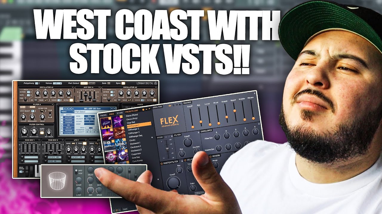Создание бита West Coast ТОЛЬКО с использованием стандартных плагинов в Fl Studio