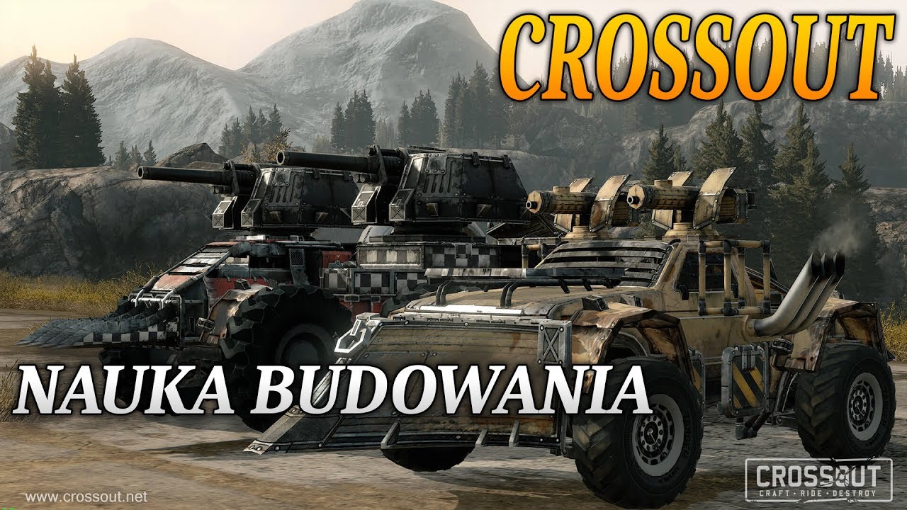 Crossout - podstawy budowy pojazdów - poradnik