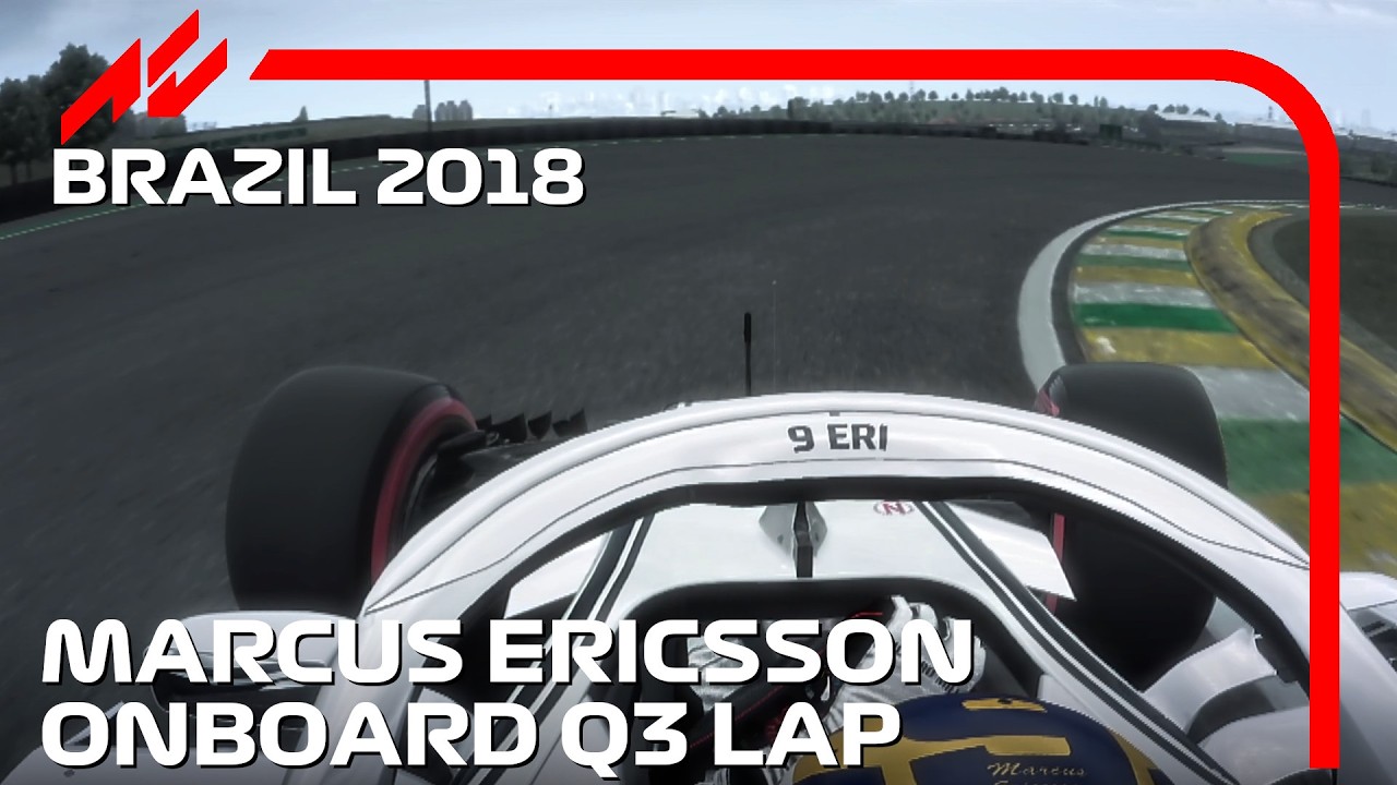 F1 2018 Brazil Q3 | Marcus Ericsson Onboard | #assettocorsa