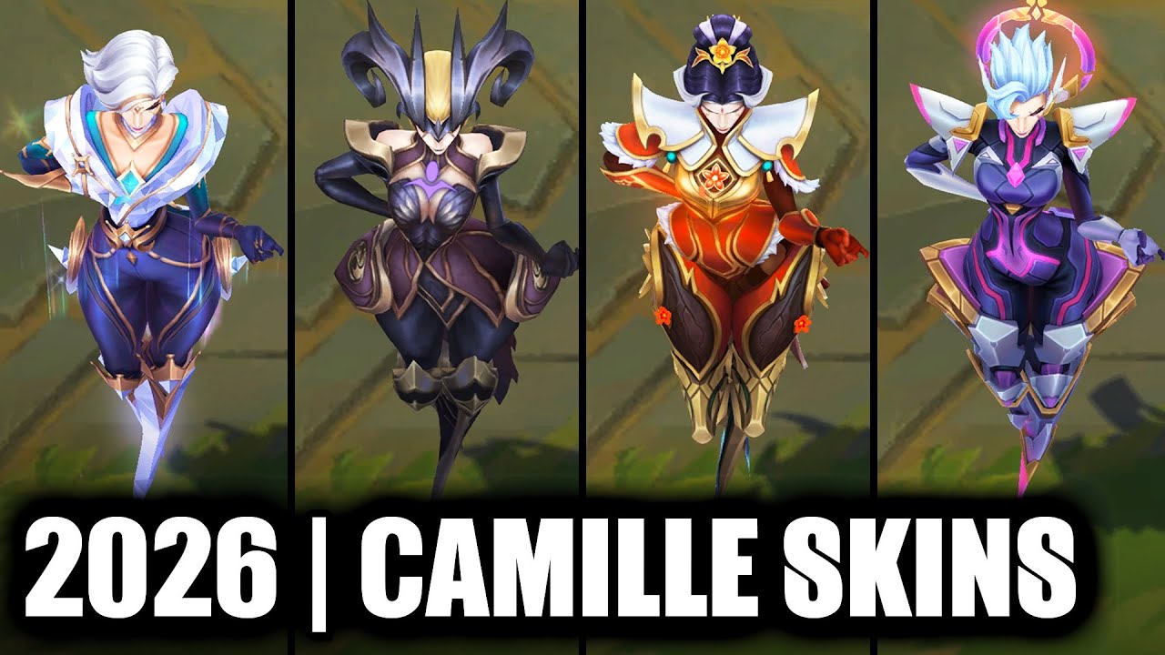 ALL CAMILLE SKINS SPOTLIGHT 2026 | League of Legends