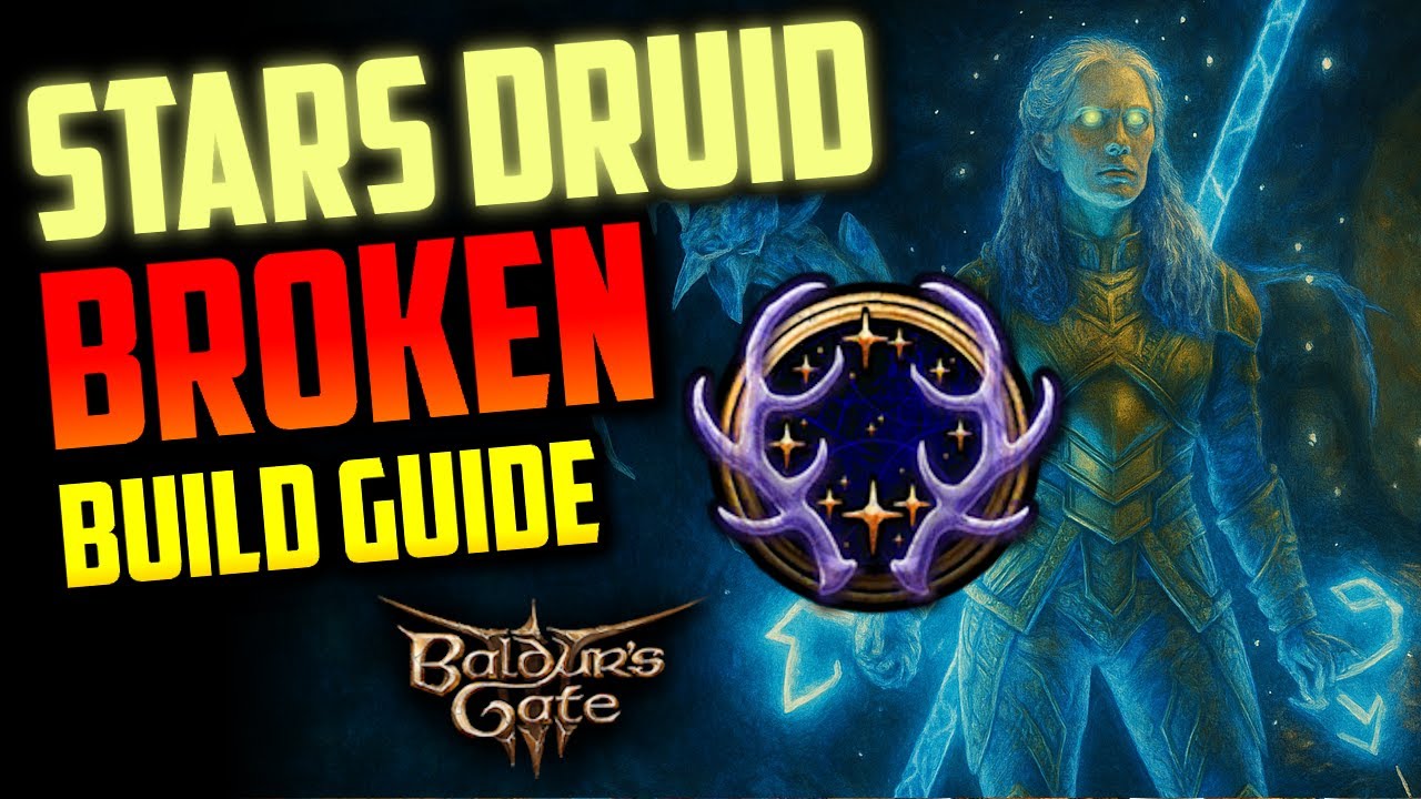 Руководство по сборке персонажа BROKEN Stars Druid PURE | Baldur's Gate 3