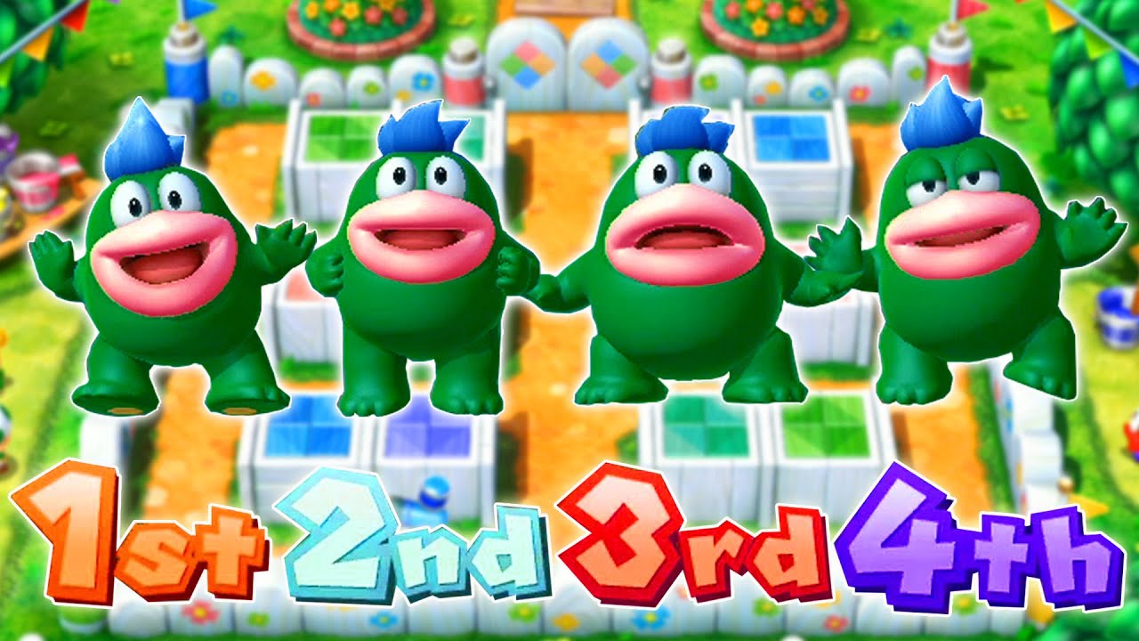 Mario Party 10 - All of My Favourite Minigames Play as Spike