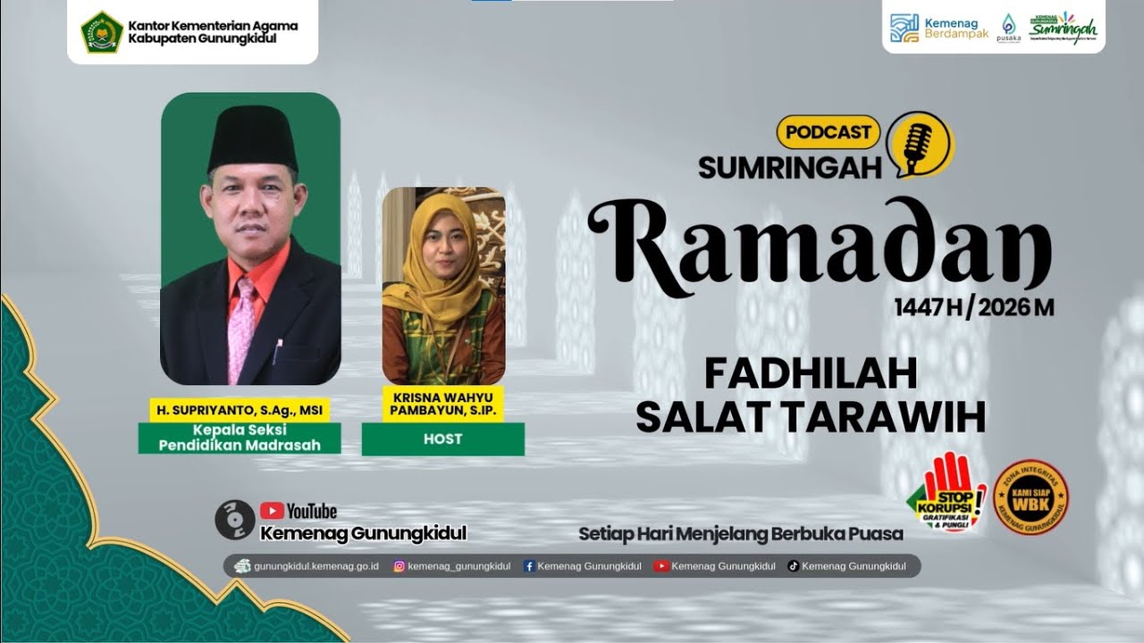 Fadhilah Salat Tarawih | Sumringah Ramadan 1447 H