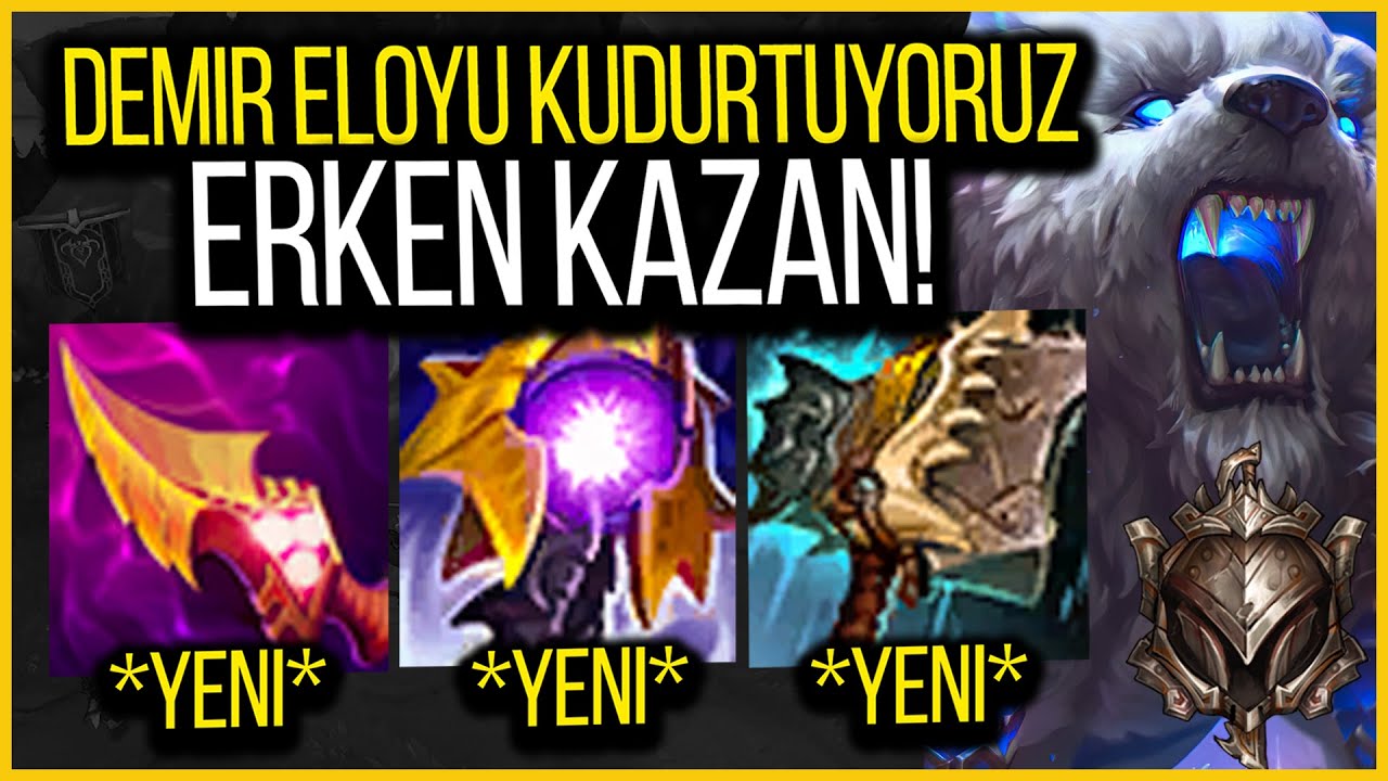 😎 DEMİR ELO 15 DAKİKADA OYUN BİTİRME TAKTİĞİ 😎