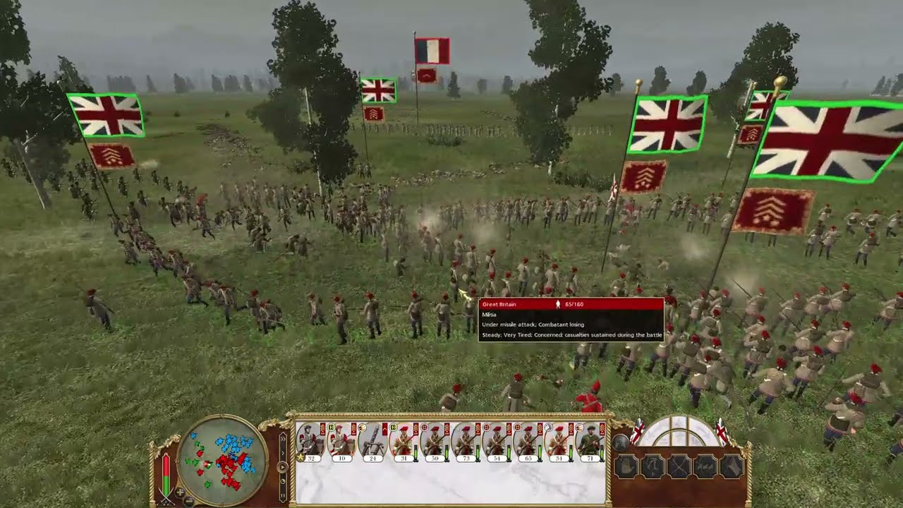 Empire Total War [PC] Gameplay 06 (Land Battle, Great Britain)