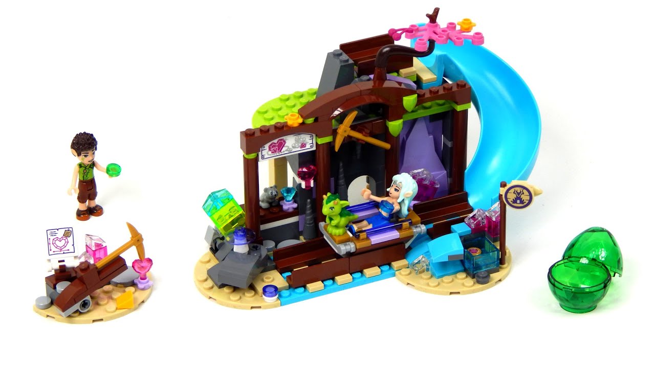 Lego Elves 41177 The Precious Crystal Mine Lego Speed Build