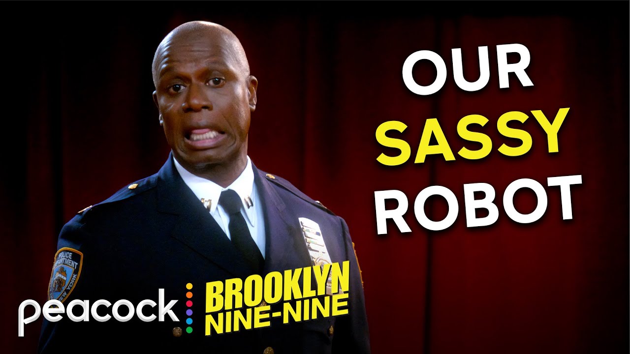 Brooklyn 99 BUT it's Season 1 Holt being a Sassy Robot