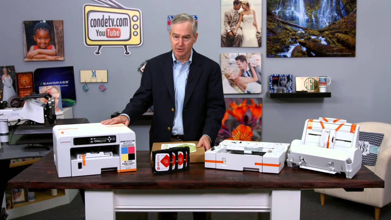 Sawgrass Virtuoso SG400 Dye Sublimation Printer Evaluation Video -1 of 4 -