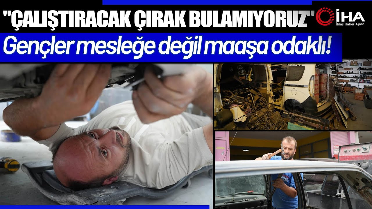 İş Çok, Eleman Yok! Sanayide Ustalar Tek Başına Çalışıyor