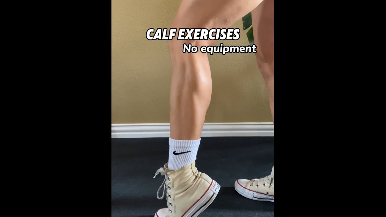 3 exercises to target all parts of your CALVES at home (no equipments)